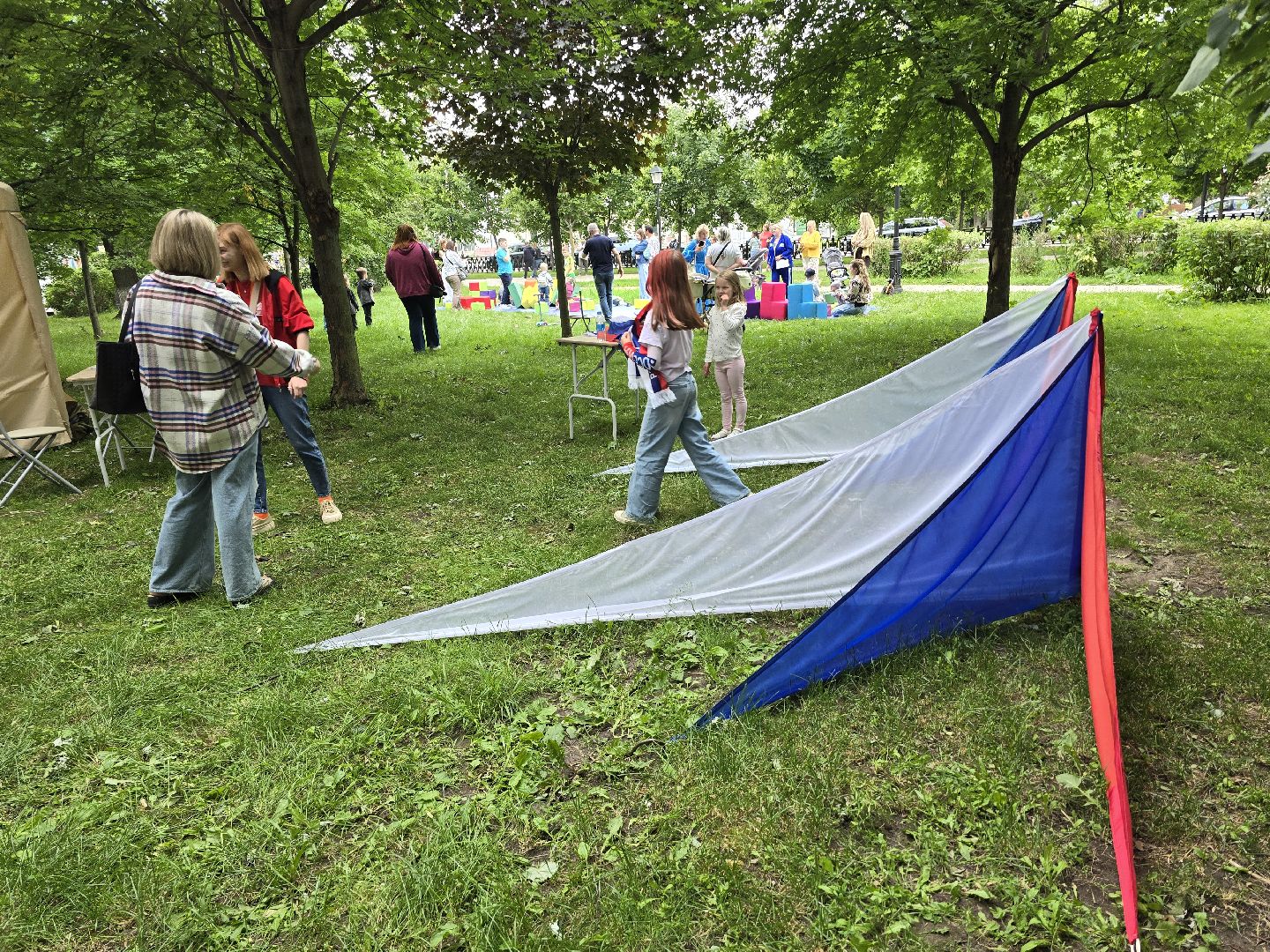 Коломна, день россии, лето в парках,