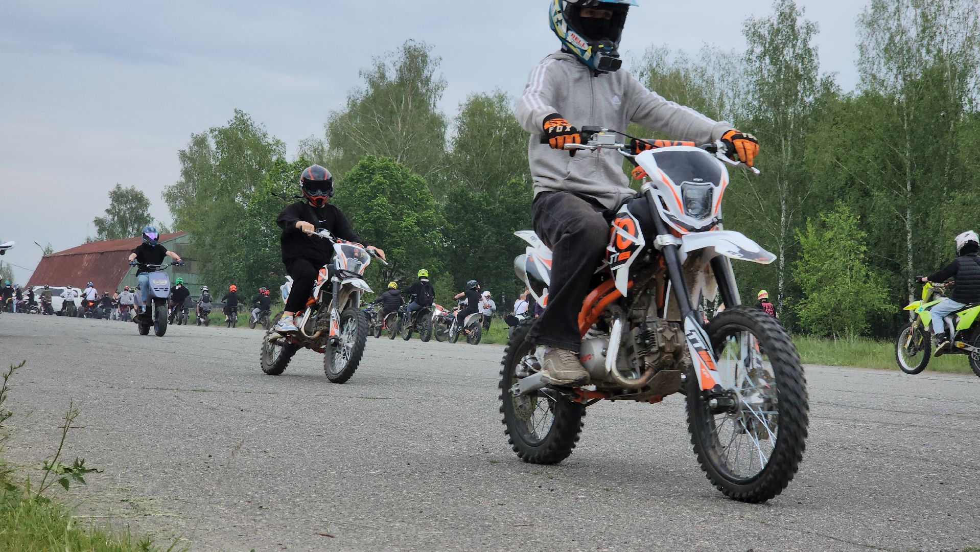 Мотофестиваль, день россии, монино,