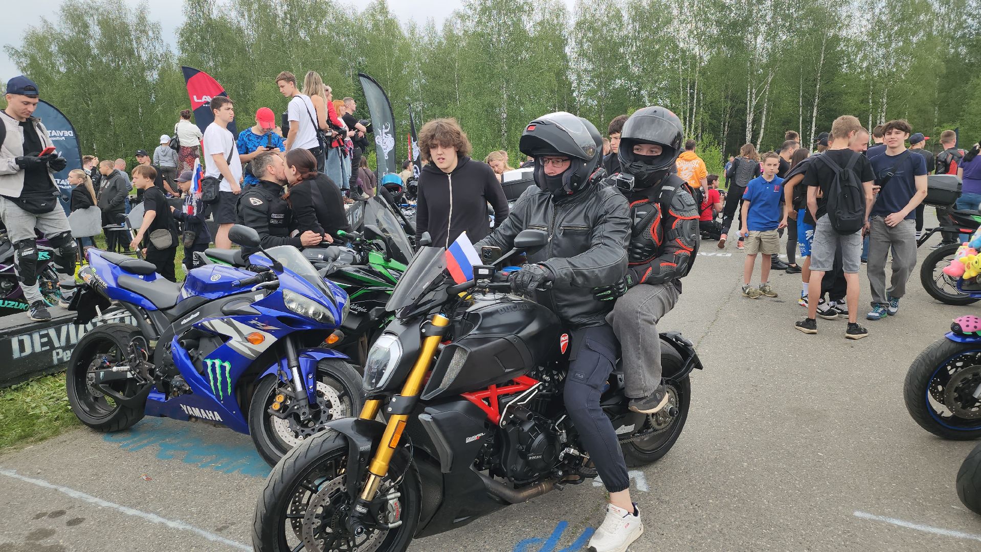 Мотофестиваль, день россии, монино,