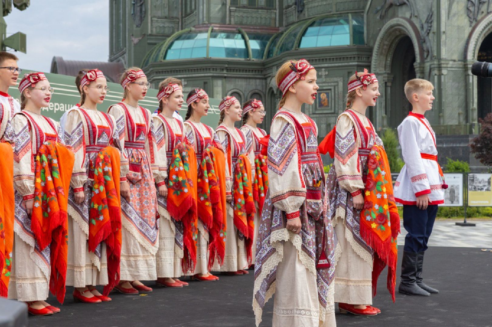 День России, Парк Патриот, Красная звезда,