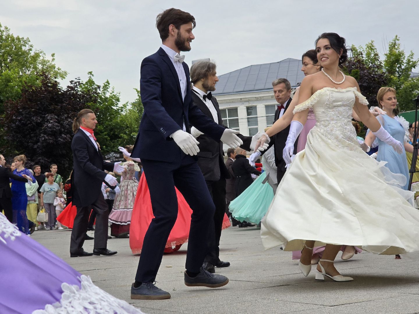 Коломна , день россии, бал, исторические танцы,