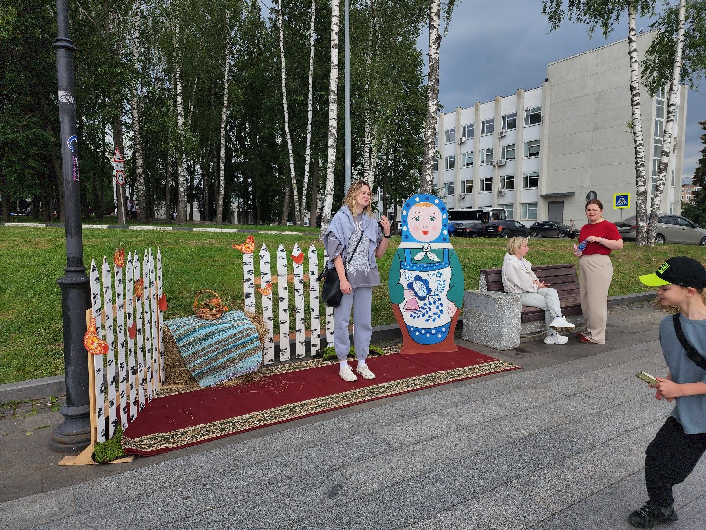 день россии 2025, народный костюм, хоровод, скоморошьяслобода, сергиев посад,