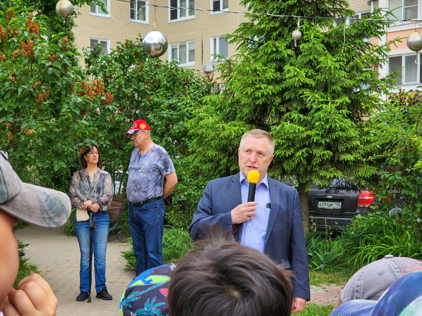 Подольск, день россии 2025,сад камней памяти и славы,семьи участников сво,Праздник,