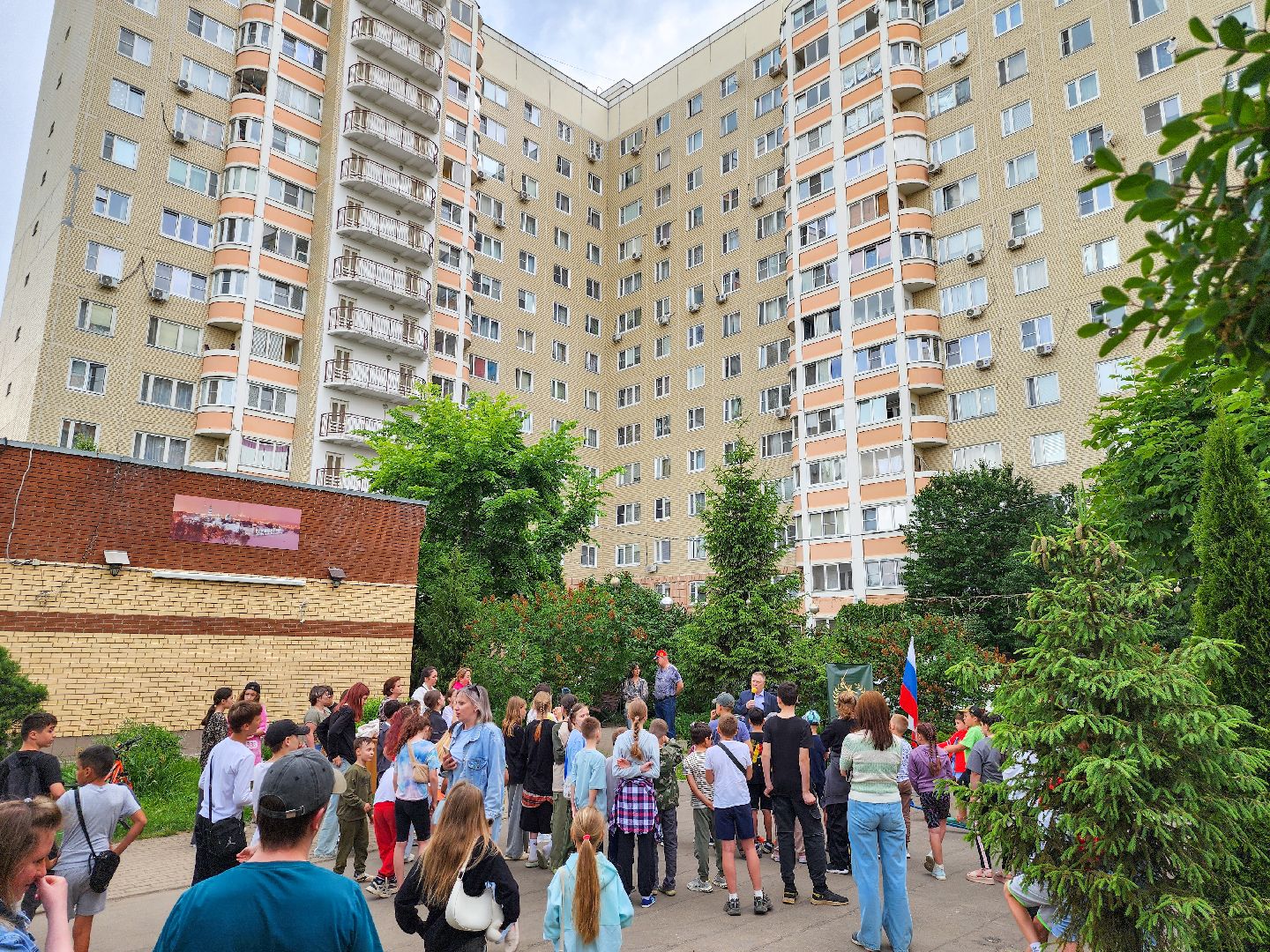 Подольск, день россии 2025,сад камней памяти и славы,семьи участников сво,Праздник,