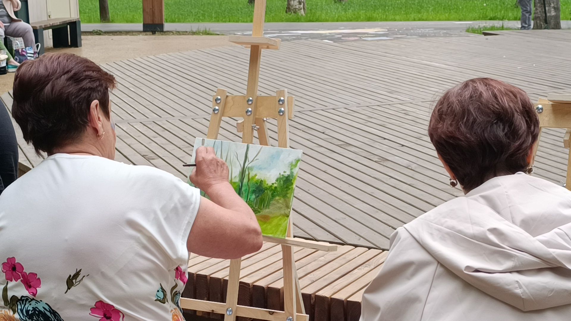 живопись, парк, лобня,