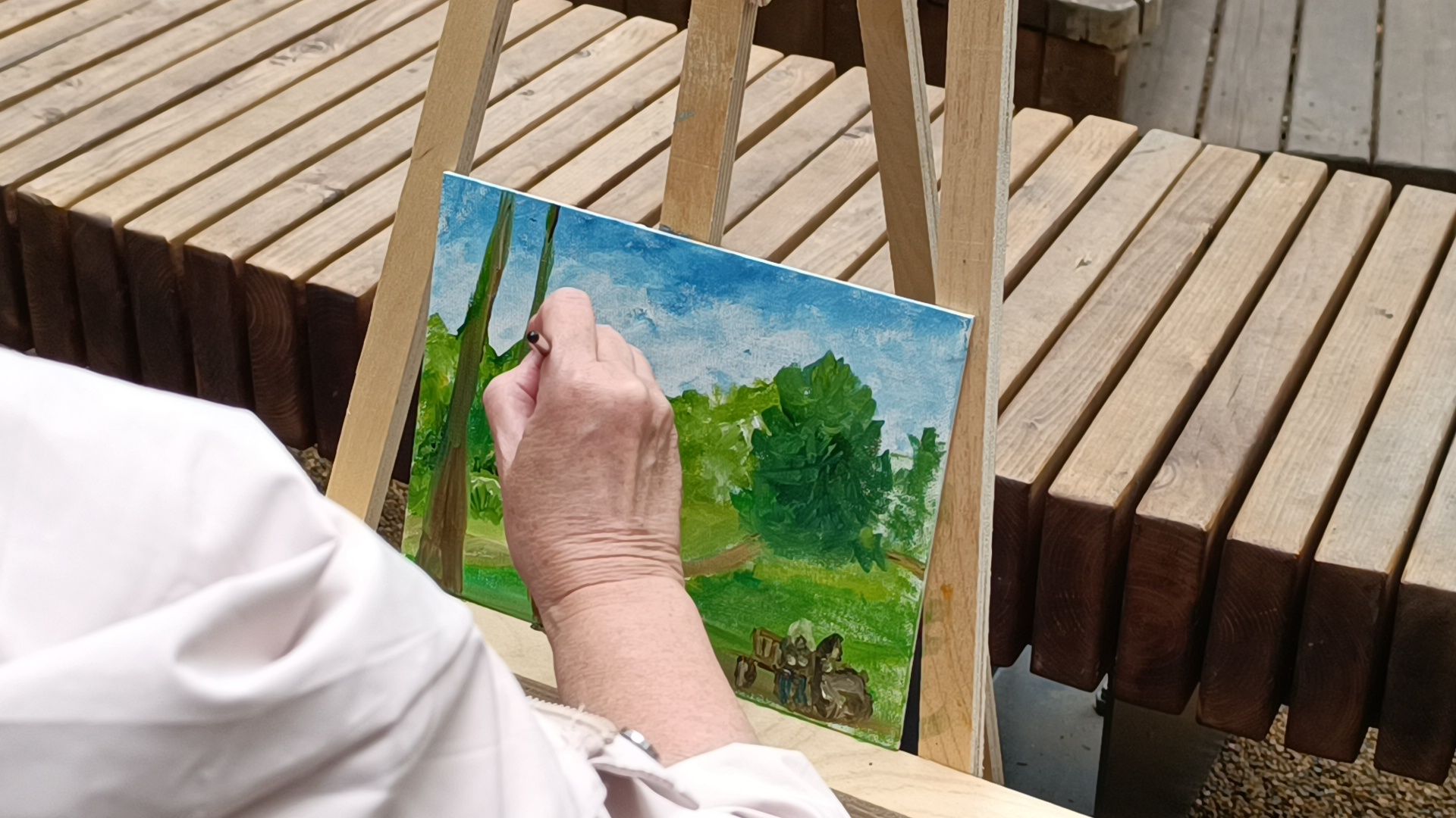 живопись, парк, лобня,