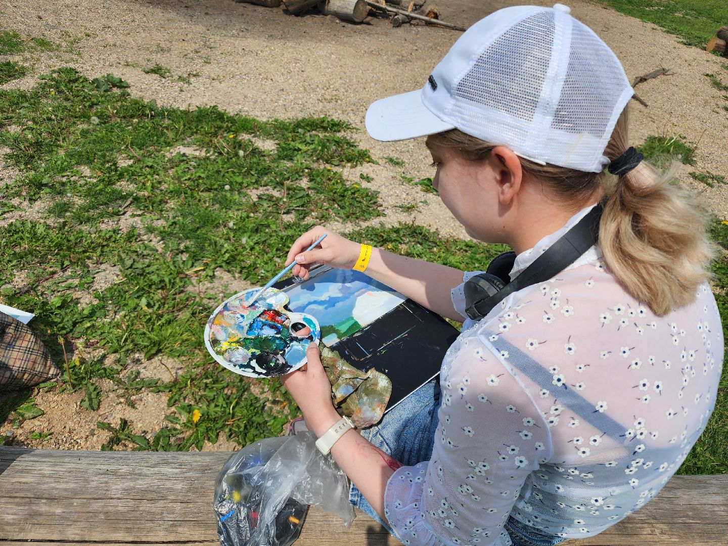 сергиево-посадский городской округ, абрамцевский колледж, колледж абрамцево, пленэр, студенты абрамцевского колледжа,кочевник, верблюжья ферма,
