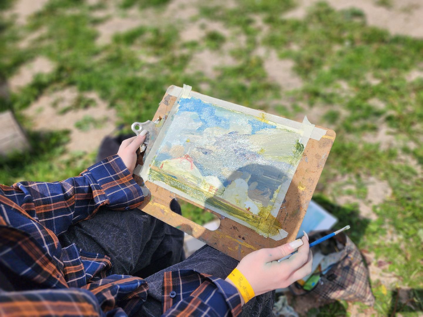 сергиево-посадский городской округ, абрамцевский колледж, колледж абрамцево, пленэр, студенты абрамцевского колледжа,кочевник, верблюжья ферма,