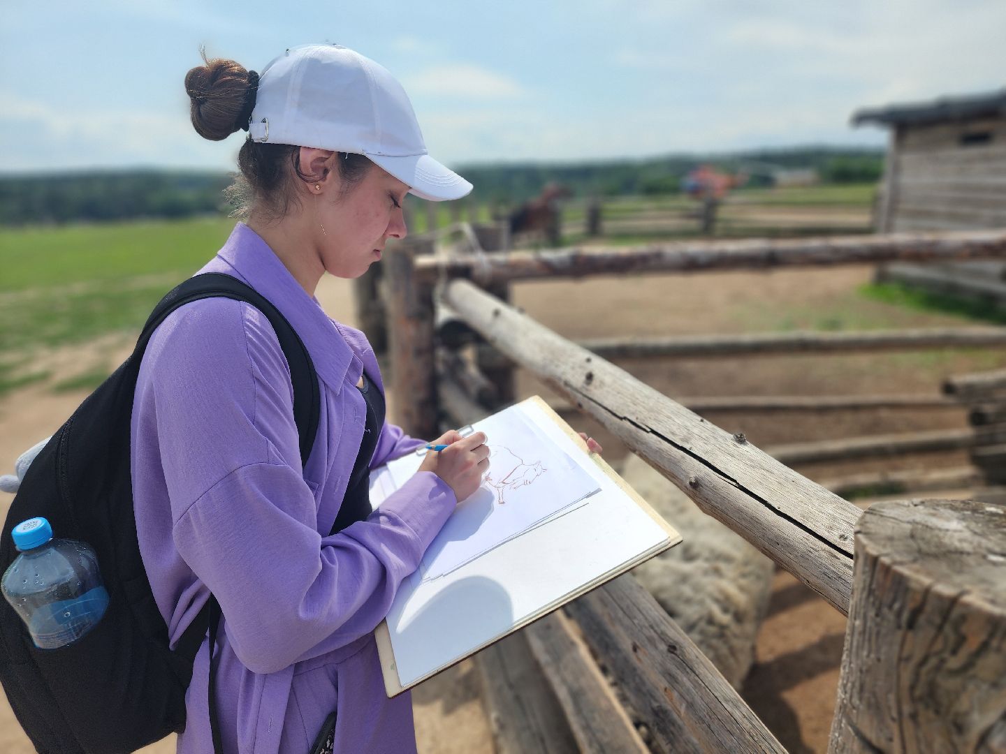 сергиево-посадский городской округ, абрамцевский колледж, колледж абрамцево, пленэр, студенты абрамцевского колледжа,кочевник, верблюжья ферма,