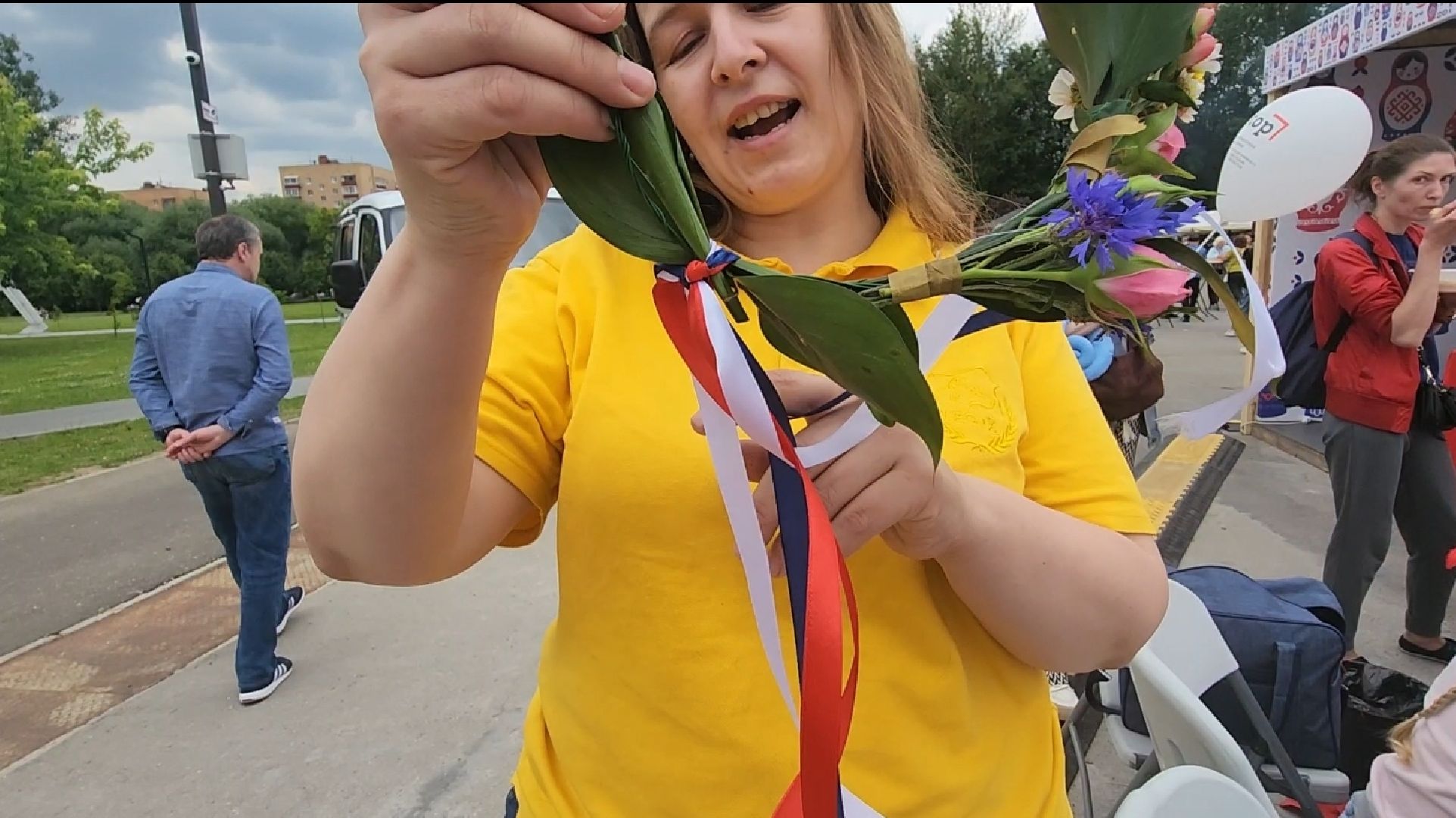 долгопрудный, день россии 2025,  мастер-класс, русский дом,венки, русские традиции,