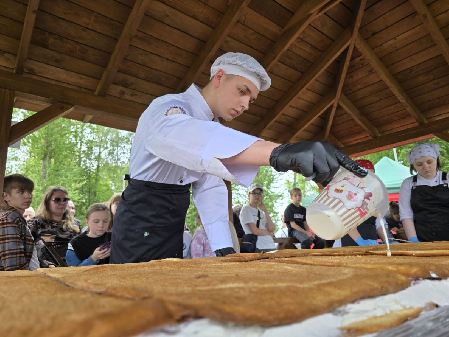 можайск, можайский муниципальный округ, подмосковье, день россии, торт, десерт под открытым небом, Александр Богачев,
