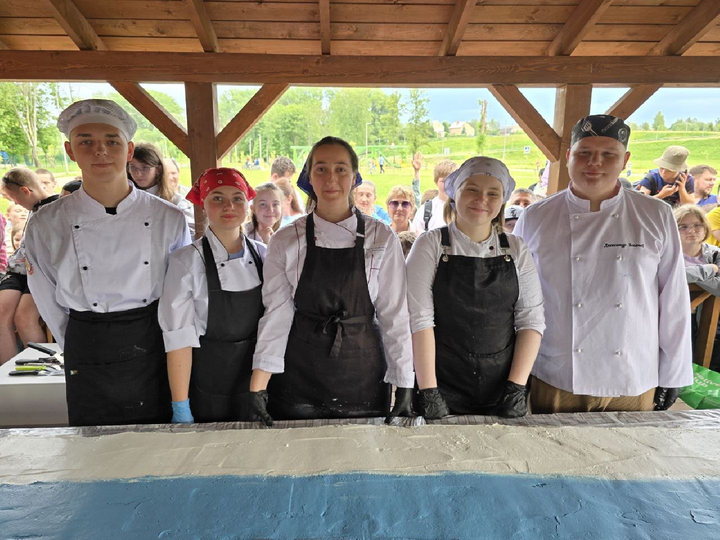 можайск, можайский муниципальный округ, подмосковье, день россии, торт, десерт под открытым небом, Александр Богачев,