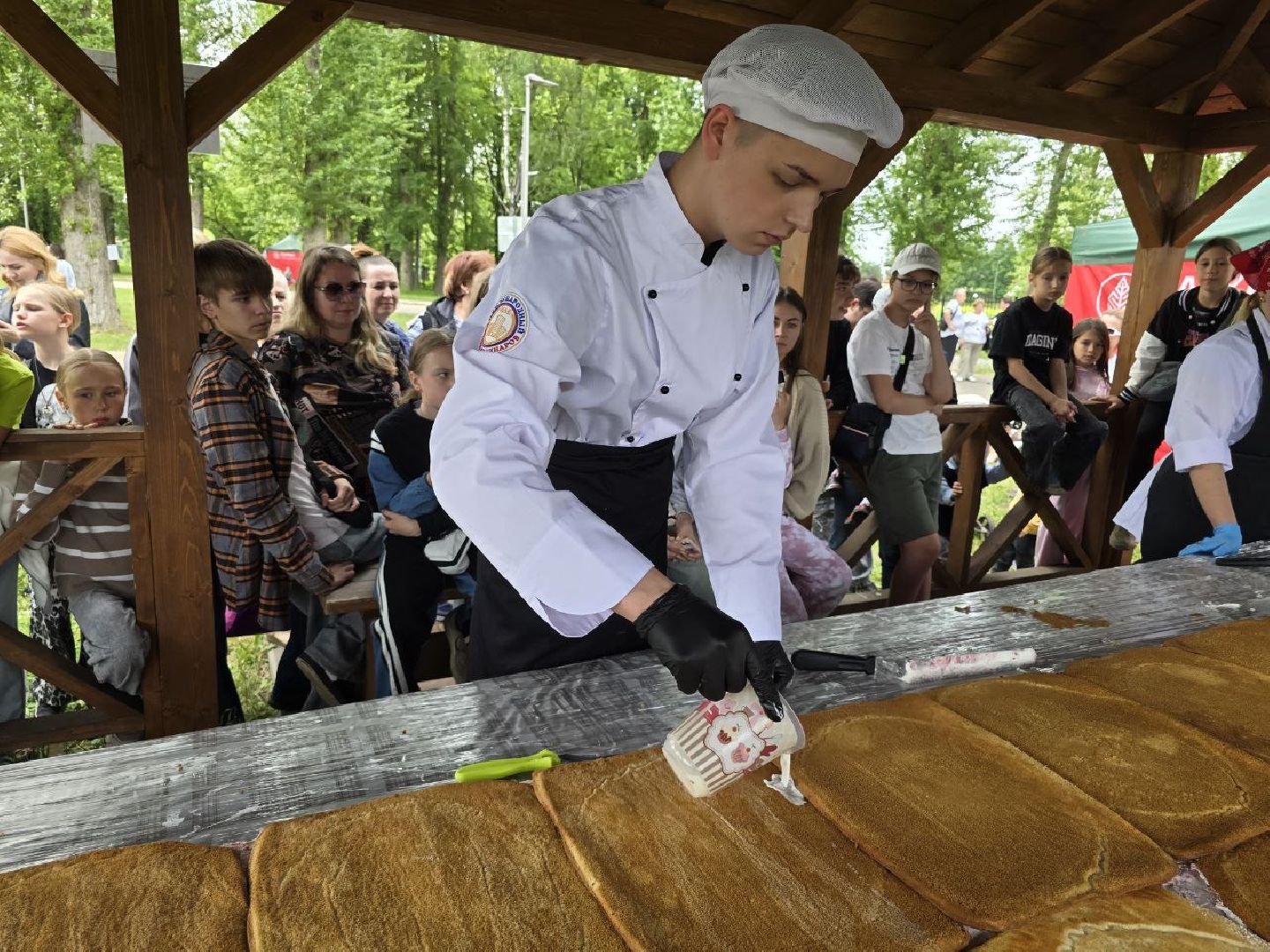 можайск, можайский муниципальный округ, подмосковье, день россии, торт, десерт под открытым небом, Александр Богачев,