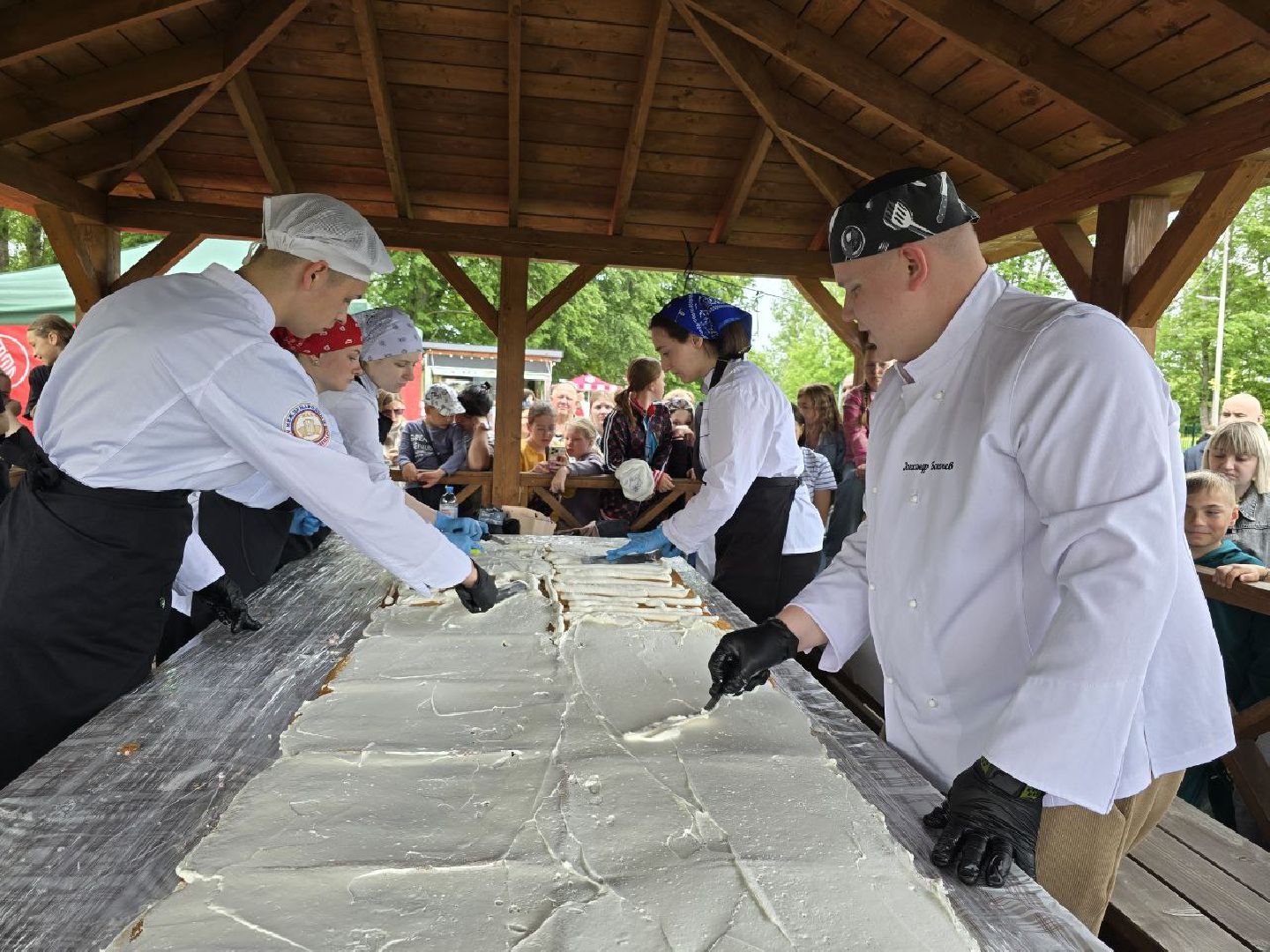 можайск, можайский муниципальный округ, подмосковье, день россии, торт, десерт под открытым небом, Александр Богачев,