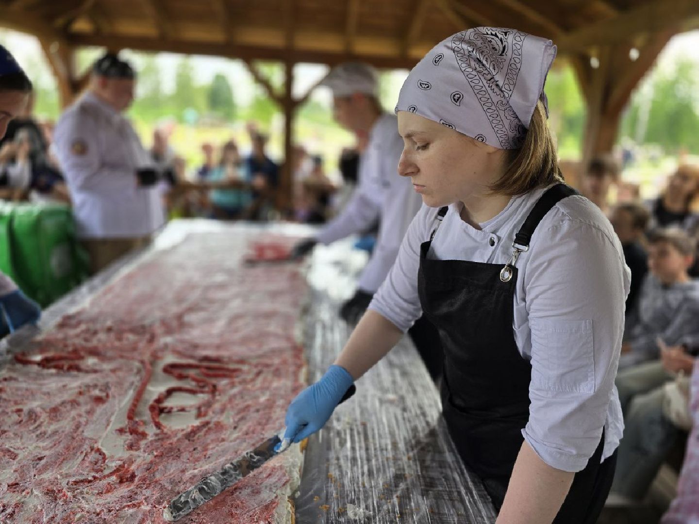 можайск, можайский муниципальный округ, подмосковье, день россии, торт, десерт под открытым небом, Александр Богачев,