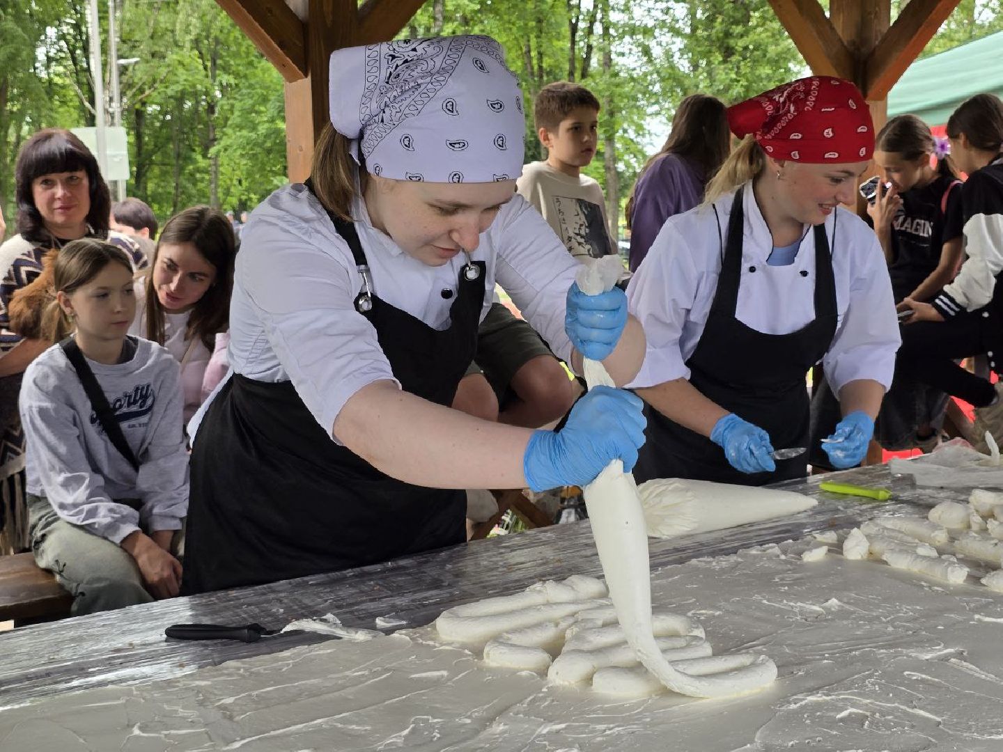 можайск, можайский муниципальный округ, подмосковье, день россии, торт, десерт под открытым небом, Александр Богачев,