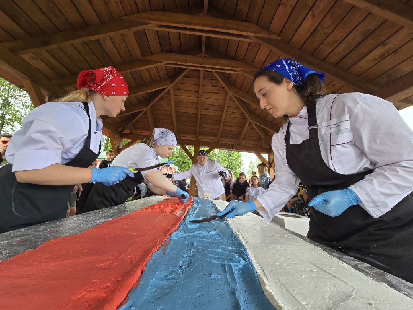можайск, можайский муниципальный округ, подмосковье, день россии, торт, десерт под открытым небом, Александр Богачев,