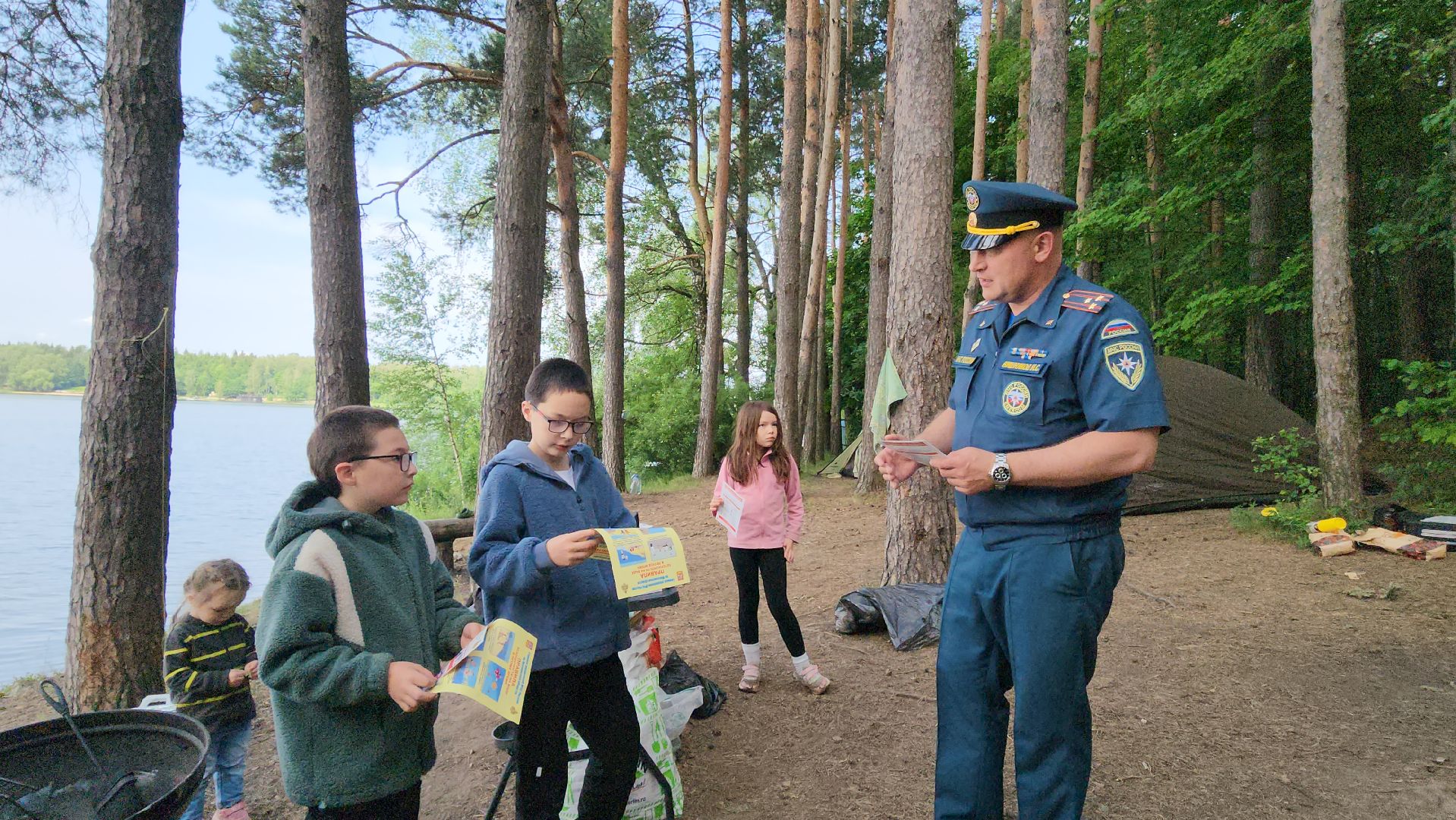 Истра, Водохранилище, Рейд, профилактический рейд, пожарная безопасность,мчс россии,