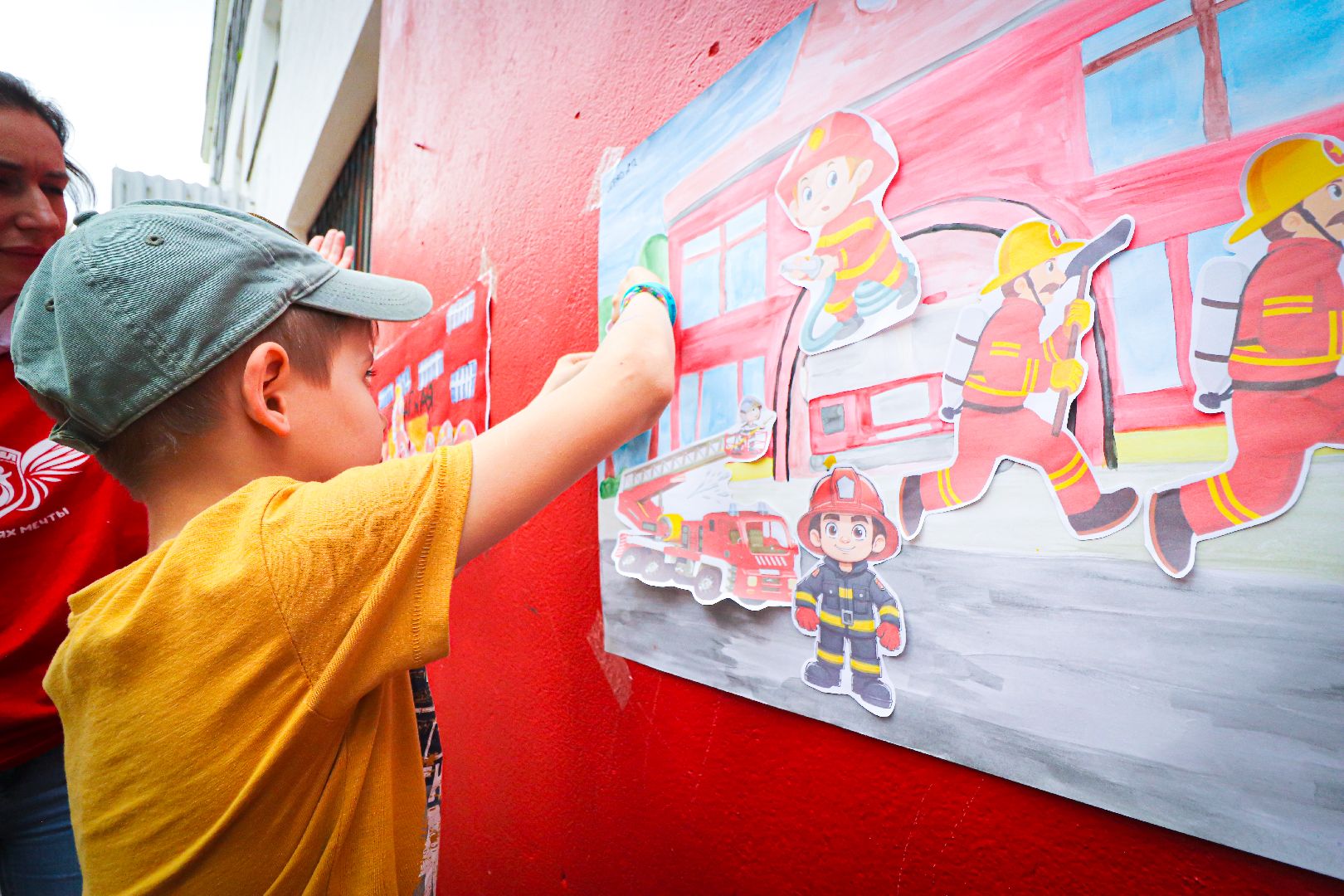 клин, общество, дети, пожарная безопасность, детский лагерь, пожарные,