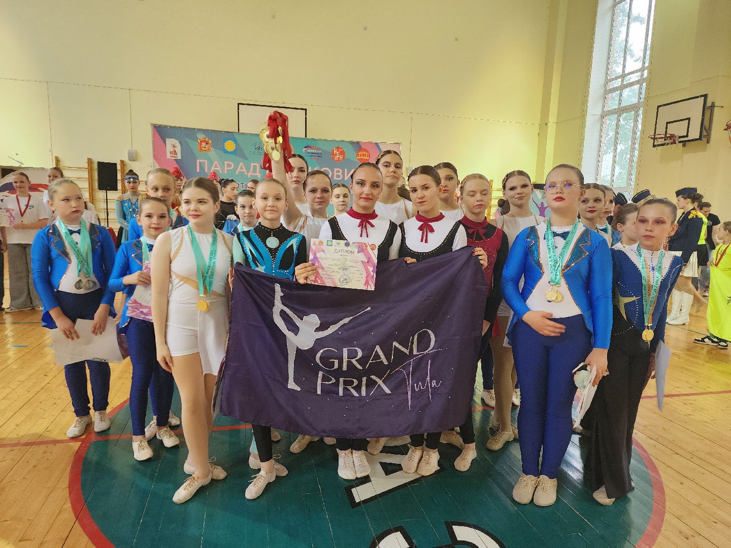 Истра, мажоретки, Парад Московии,Спорт,