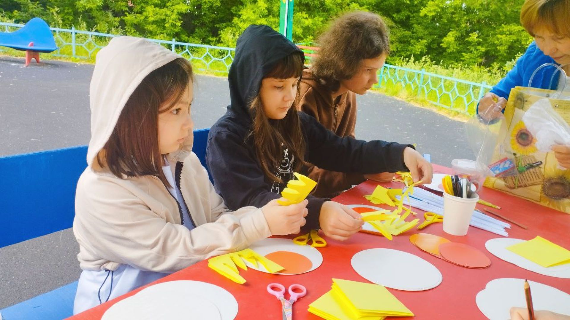 ивантеевка, мастер-класс, дети, лето, аппликация, дети с овз, дети с особенностями развития,вертикалки,