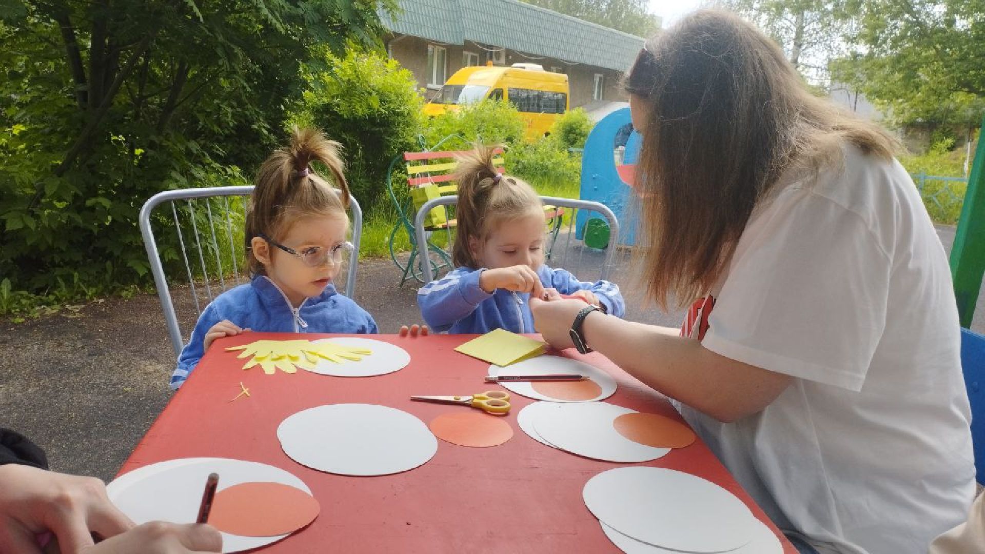 ивантеевка, мастер-класс, дети, лето, аппликация, дети с овз, дети с особенностями развития,вертикалки,