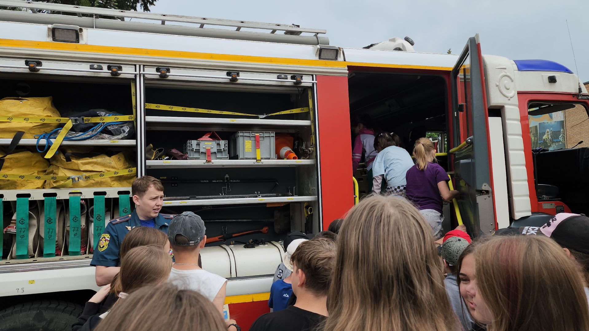 детский лагерь, мчс, пожарная безопасность, щёлково,