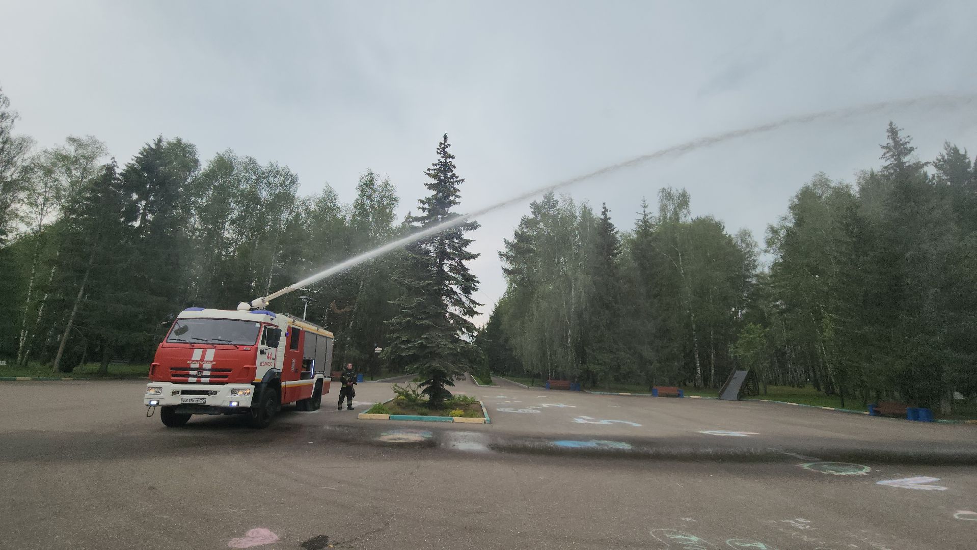 детский лагерь, мчс, пожарная безопасность, щёлково,