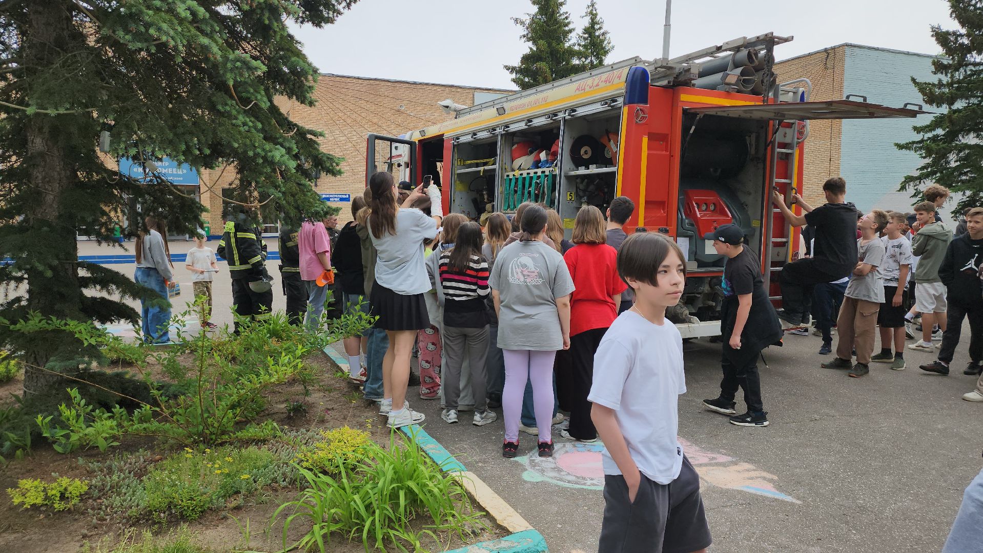 детский лагерь, мчс, пожарная безопасность, щёлково,