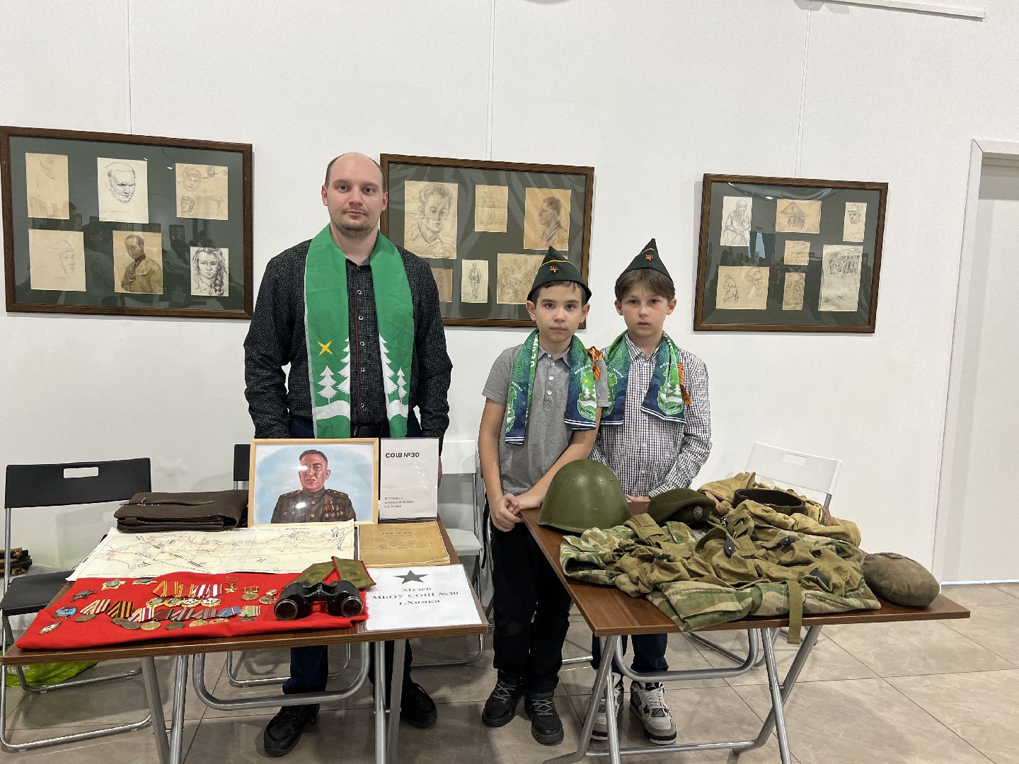 Химки, музейно-выставочный комплекс «Артишок», школьный музей, школа, патриотизм, День Победы, ветеран, образование