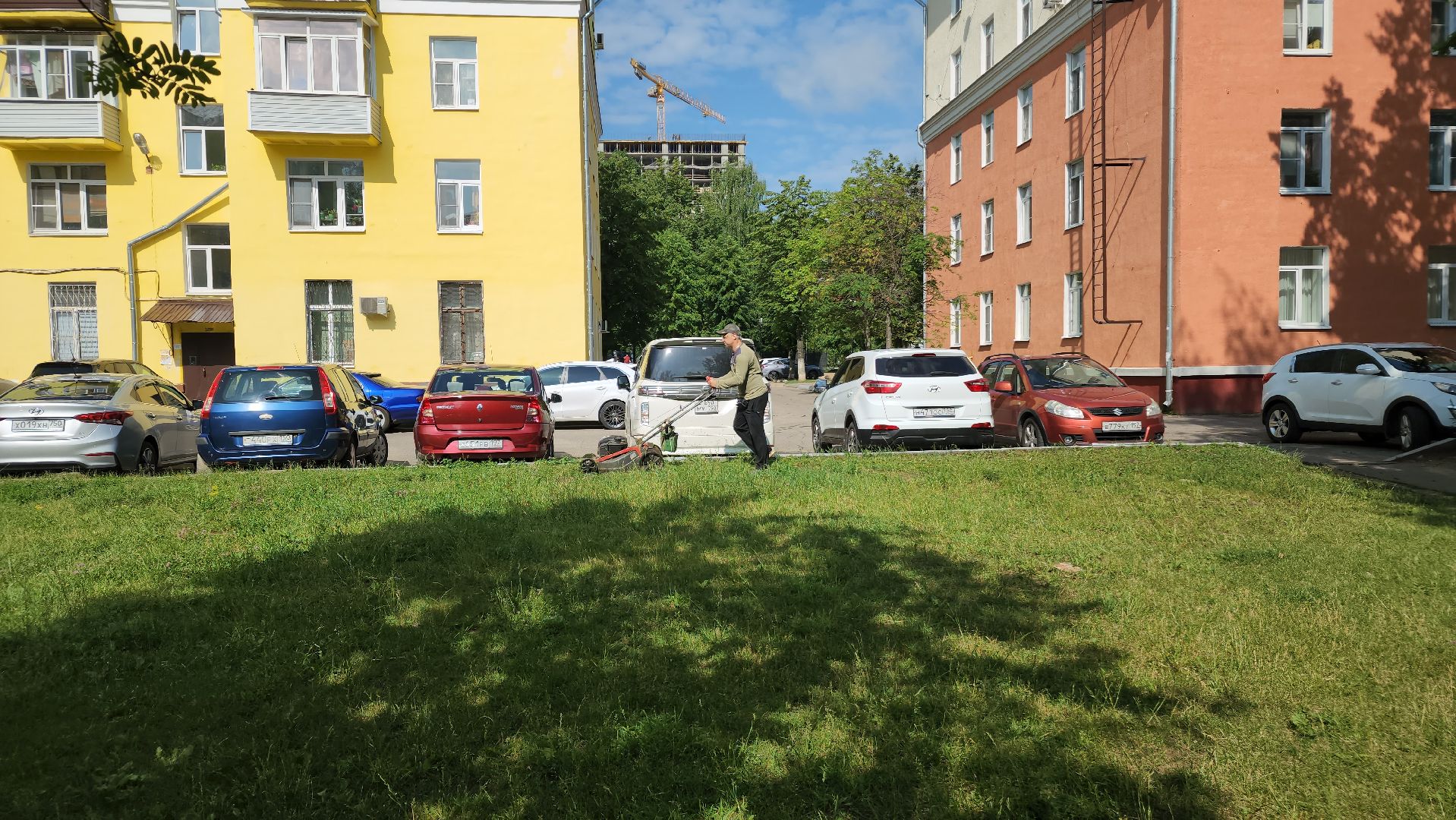 ступино, благоустройство, окос травы,