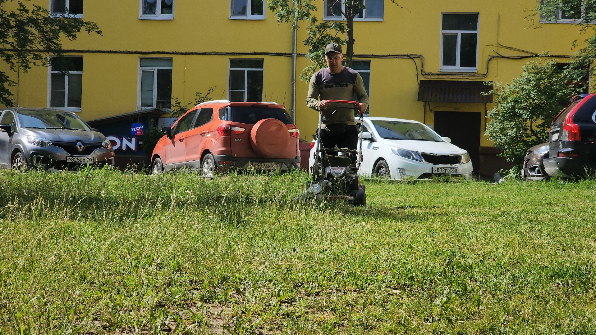 ступино, благоустройство, окос травы,