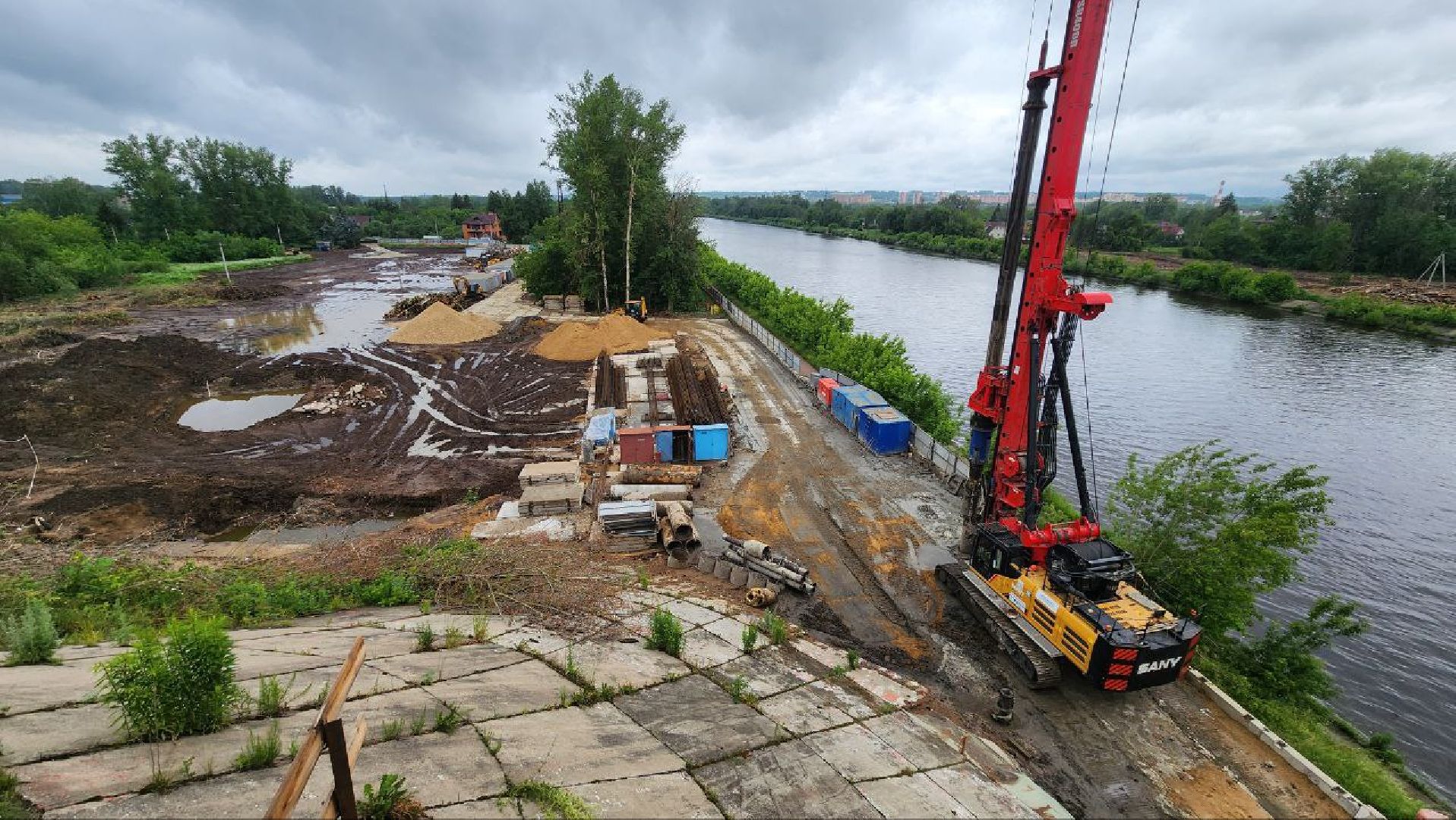 Дмитров, Рогачевский мост, Ремонт моста, Мосотряд-90,Минтранс,