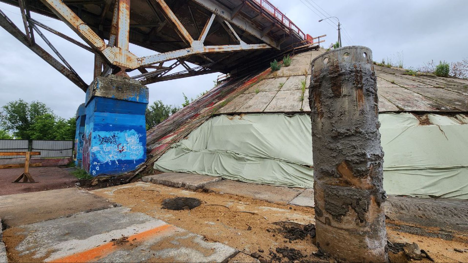 Дмитров, Рогачевский мост, Ремонт моста, Мосотряд-90,Минтранс,