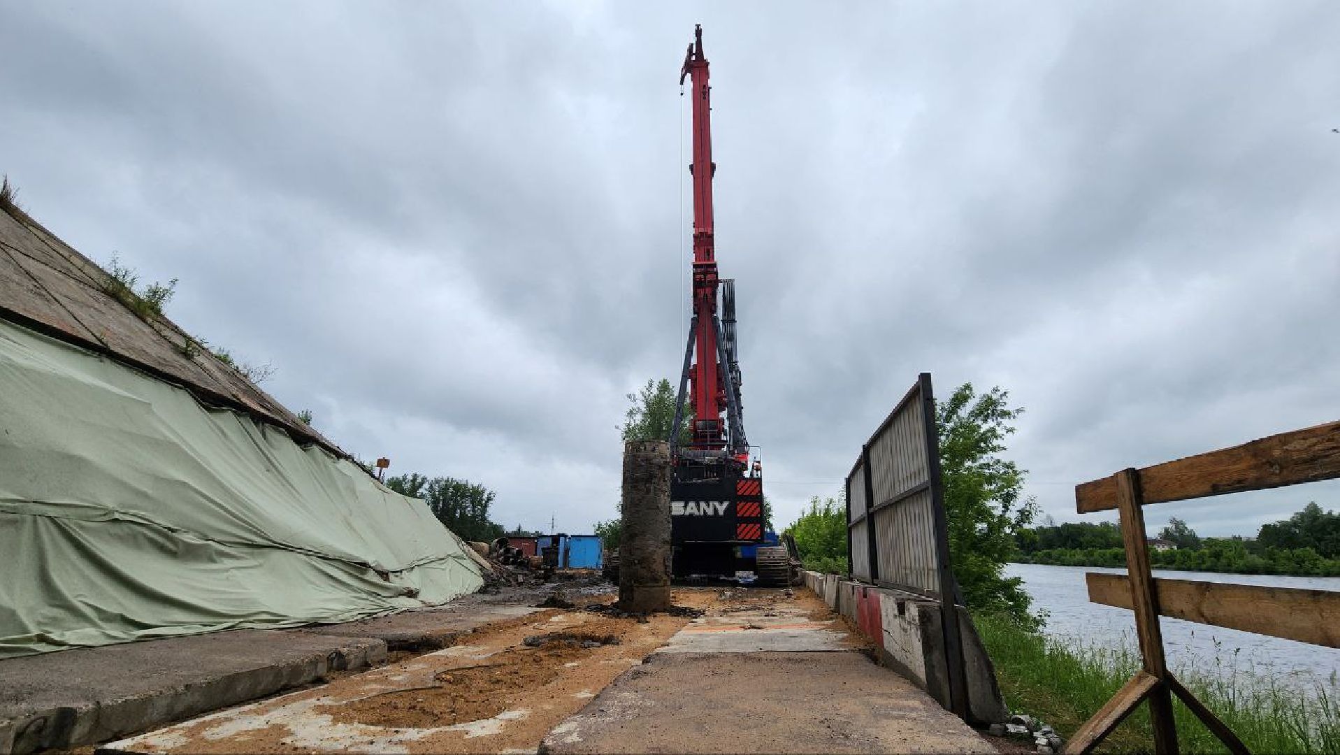 Дмитров, Рогачевский мост, Ремонт моста, Мосотряд-90,Минтранс,