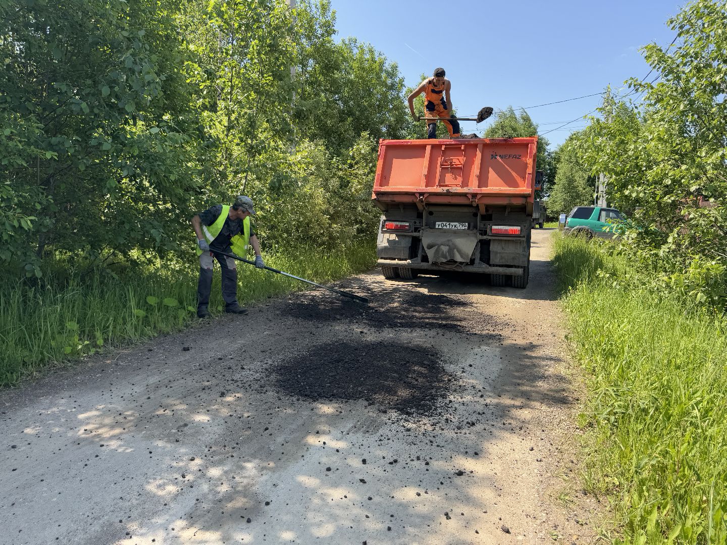 шаховская, ямочный ремонт, ямочный ремонт дорог,