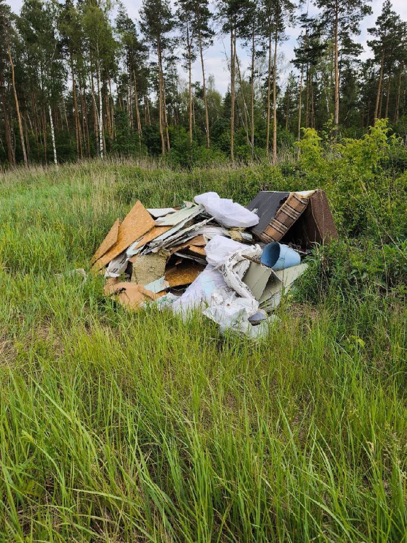 свалка мусора, полтевское шоссе, балашиха,