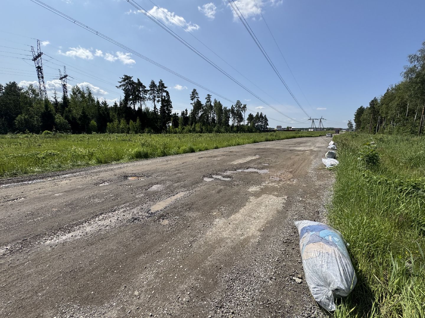 свалка мусора, полтевское шоссе, балашиха,