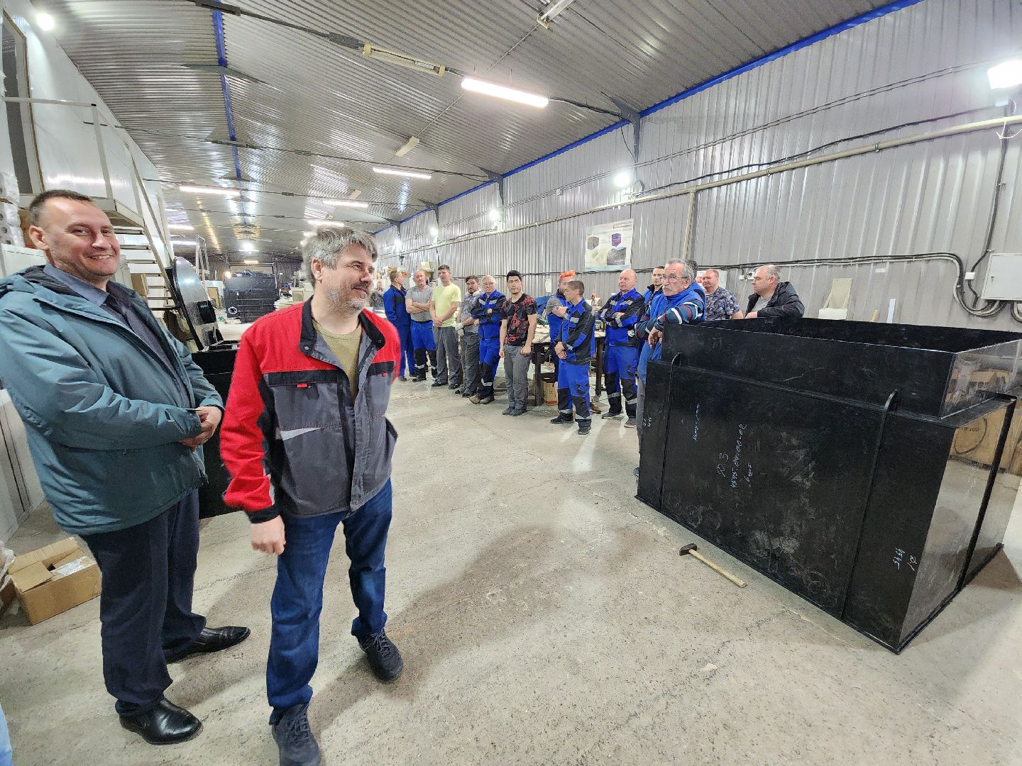 чехов, деревня сергеево, производственно-складской комплекс, завод полимеризделия, изделия из пропилена, пластиковые емкости, ванны, оборудование собственного производства, станки, гибочные машины, сварочные аппараты,стыковые станки, импортозамещение, российское сырье, отечественное оборудование,