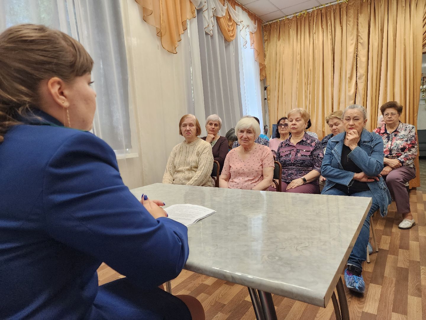 раменское, общество, раменская городская прокуратура , занятие с участниками клуба активное долголетие ,