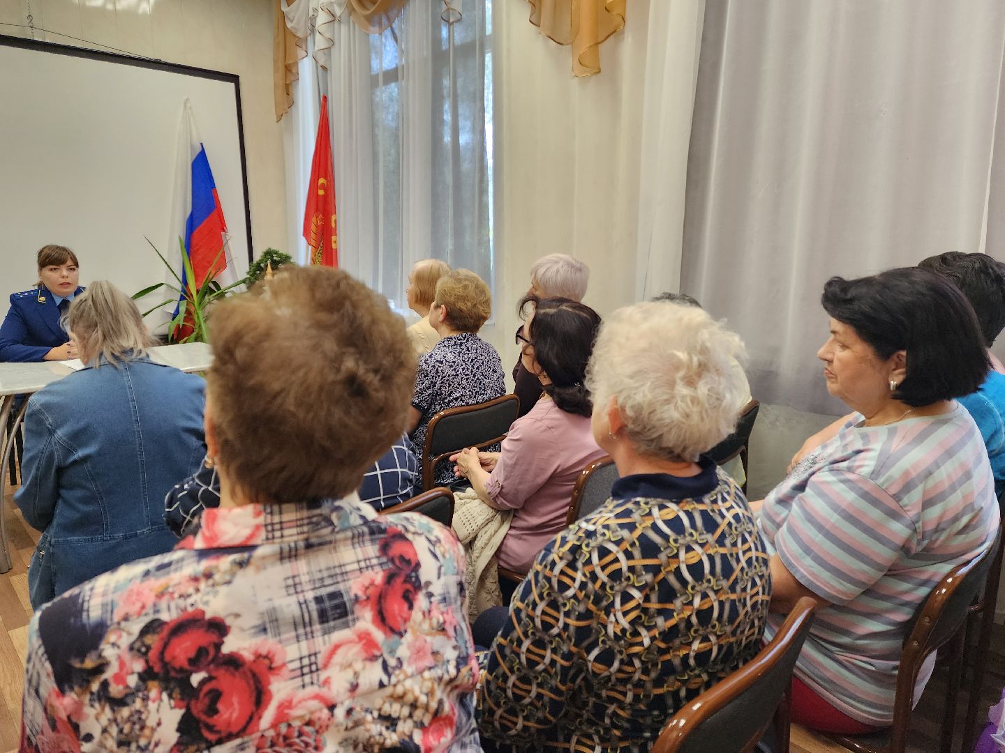 раменское, общество, раменская городская прокуратура , занятие с участниками клуба активное долголетие ,