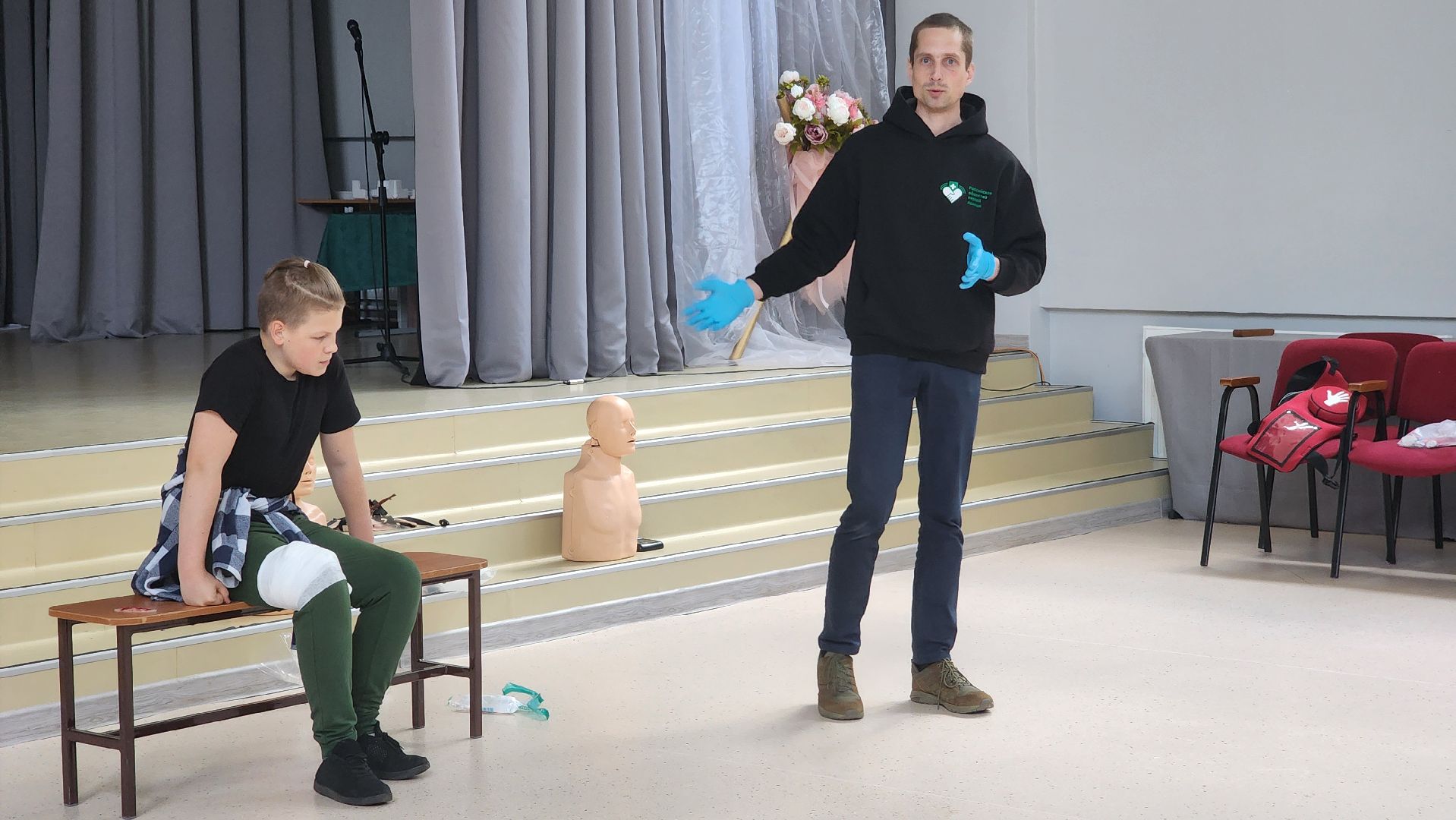 первая помощь, медицина, лицей протвино,