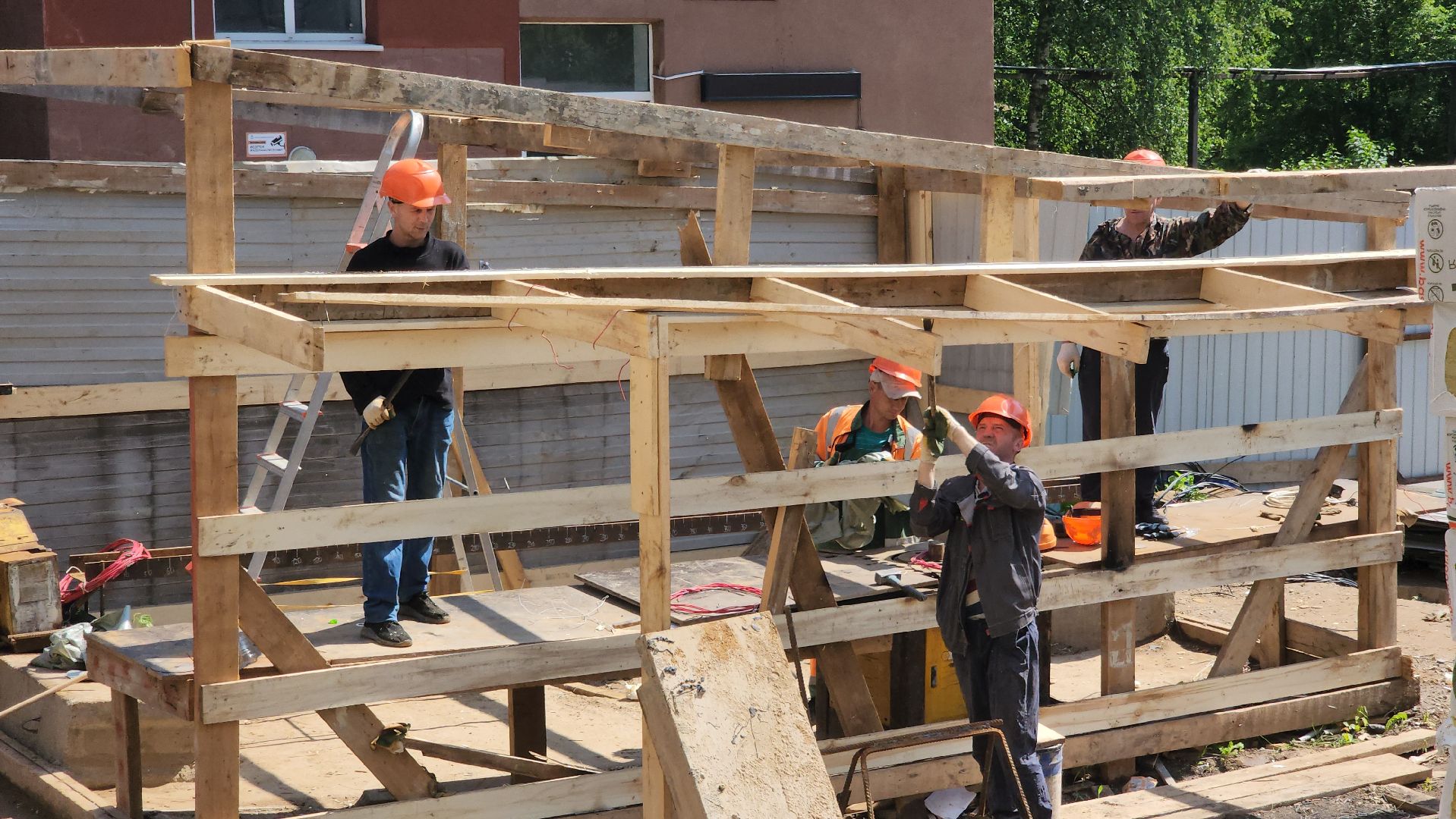 красногорск,  строительство, психдиспансер,