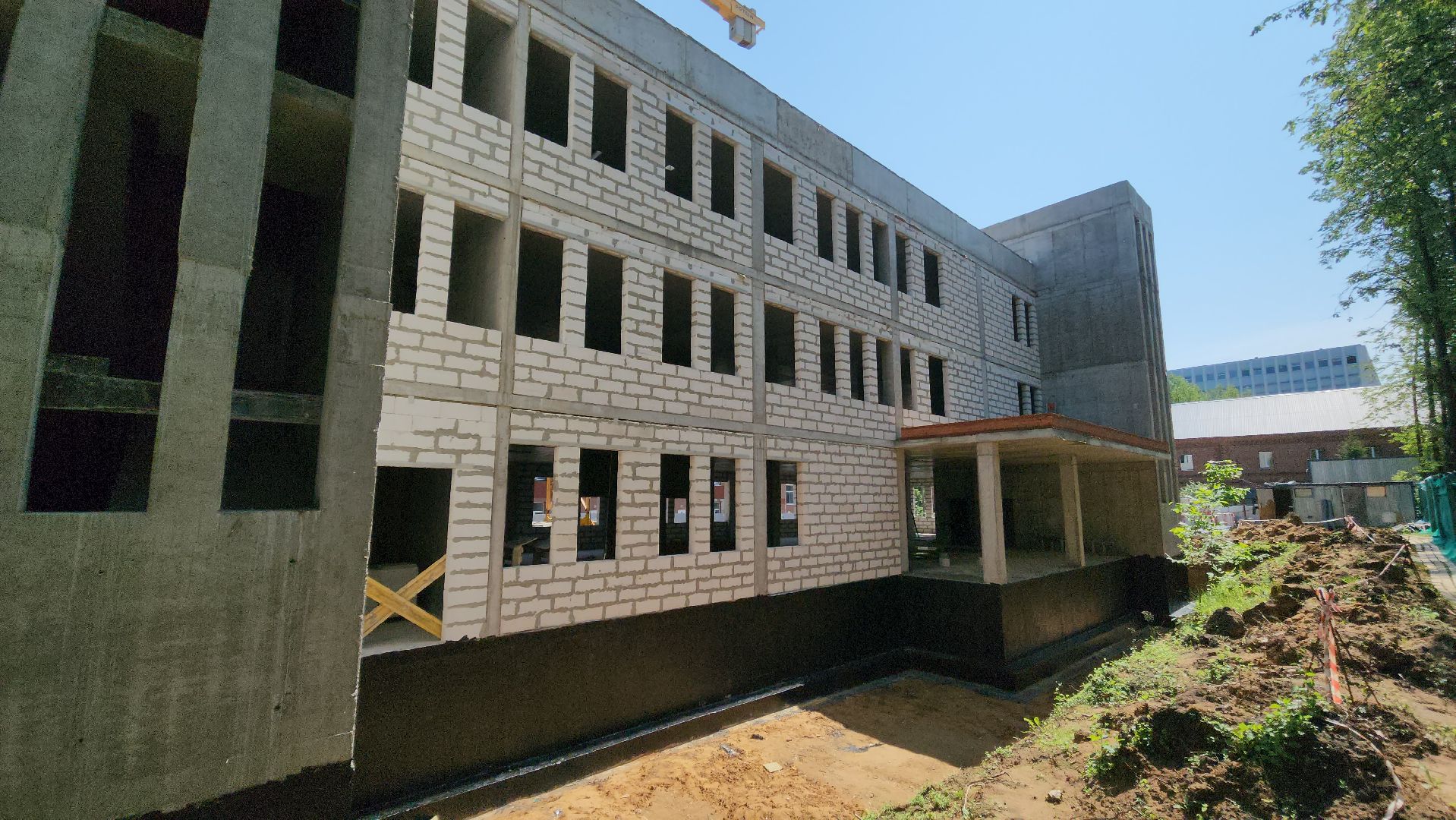 красногорск,  строительство, психдиспансер,