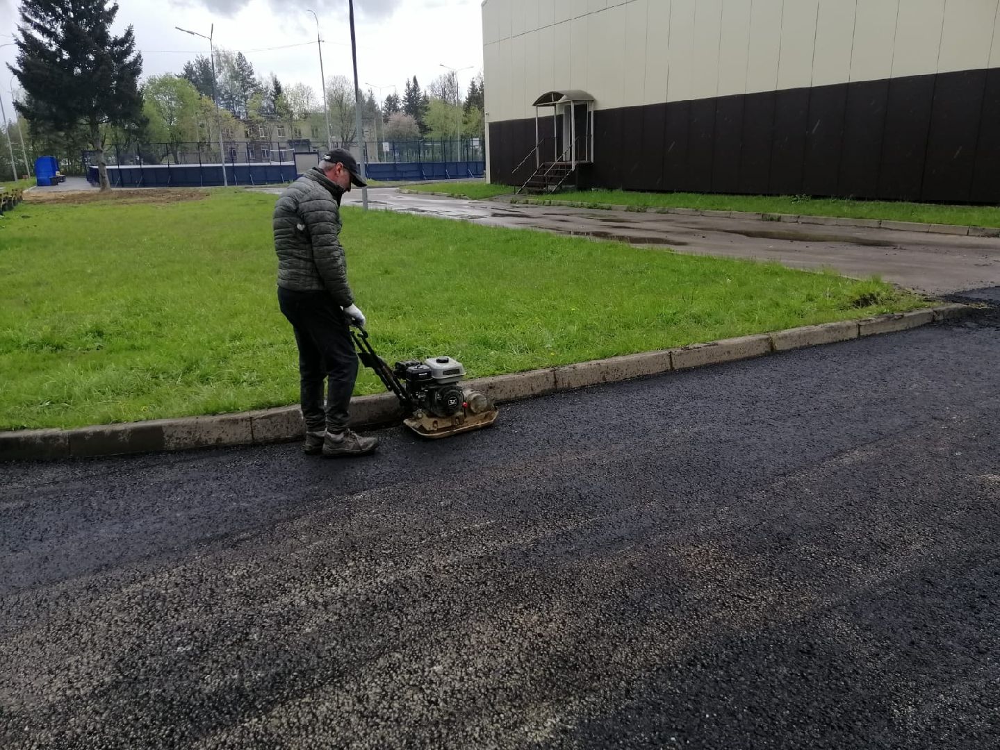 городской округ восход, благоустройство, ремонт дороги, асфальт , новое асфальтовое покрытие,