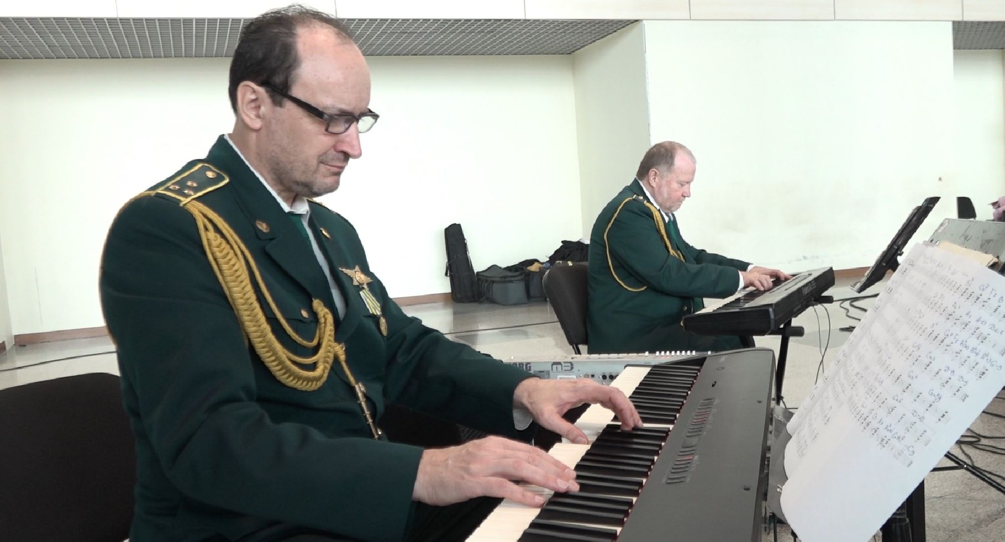 День Победы, аэропорт Домодедово, оркестр таможни