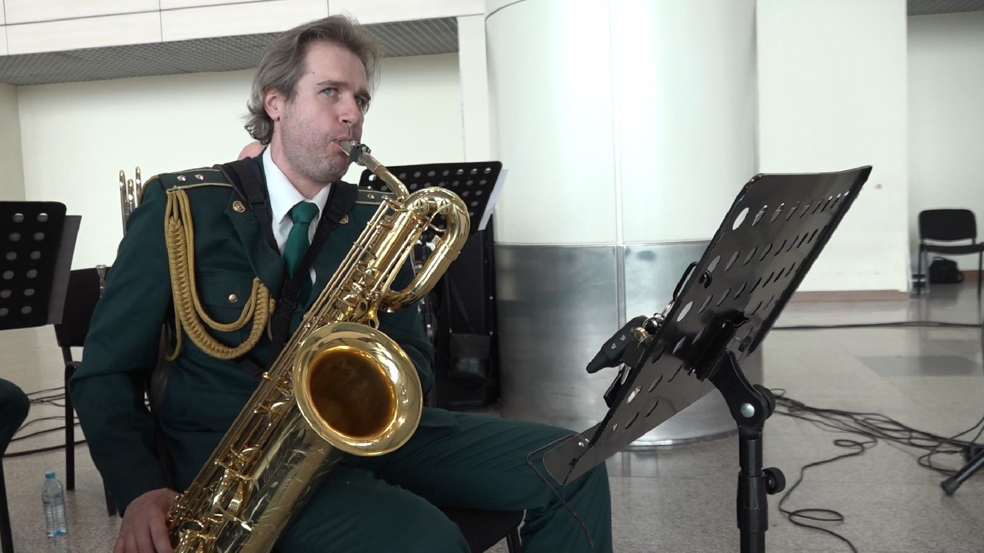 День Победы, аэропорт Домодедово, оркестр таможни