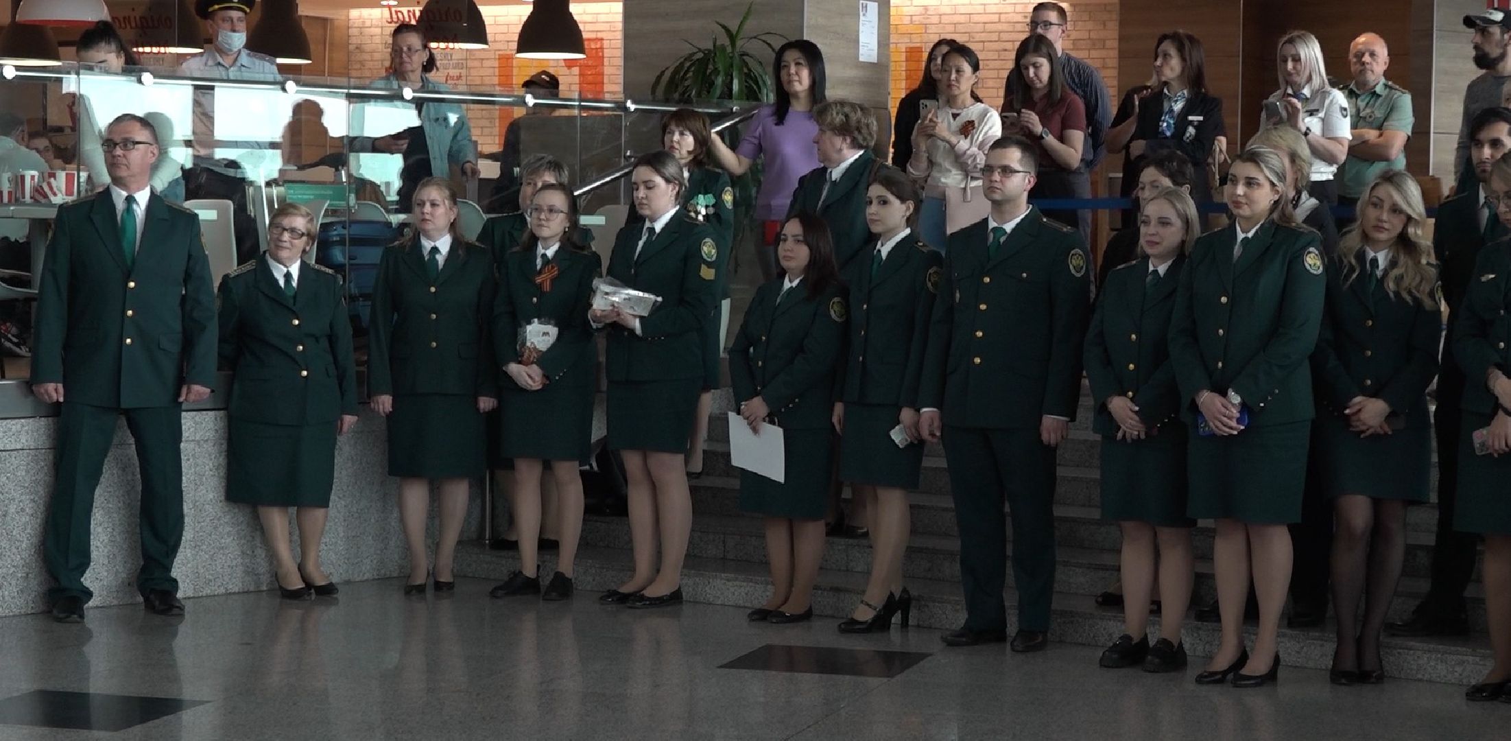 День Победы, аэропорт Домодедово, оркестр таможни