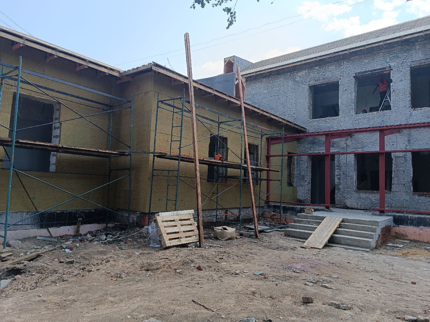 люберцы, детская школа искусств 1, благоустровйство, реконструкция,