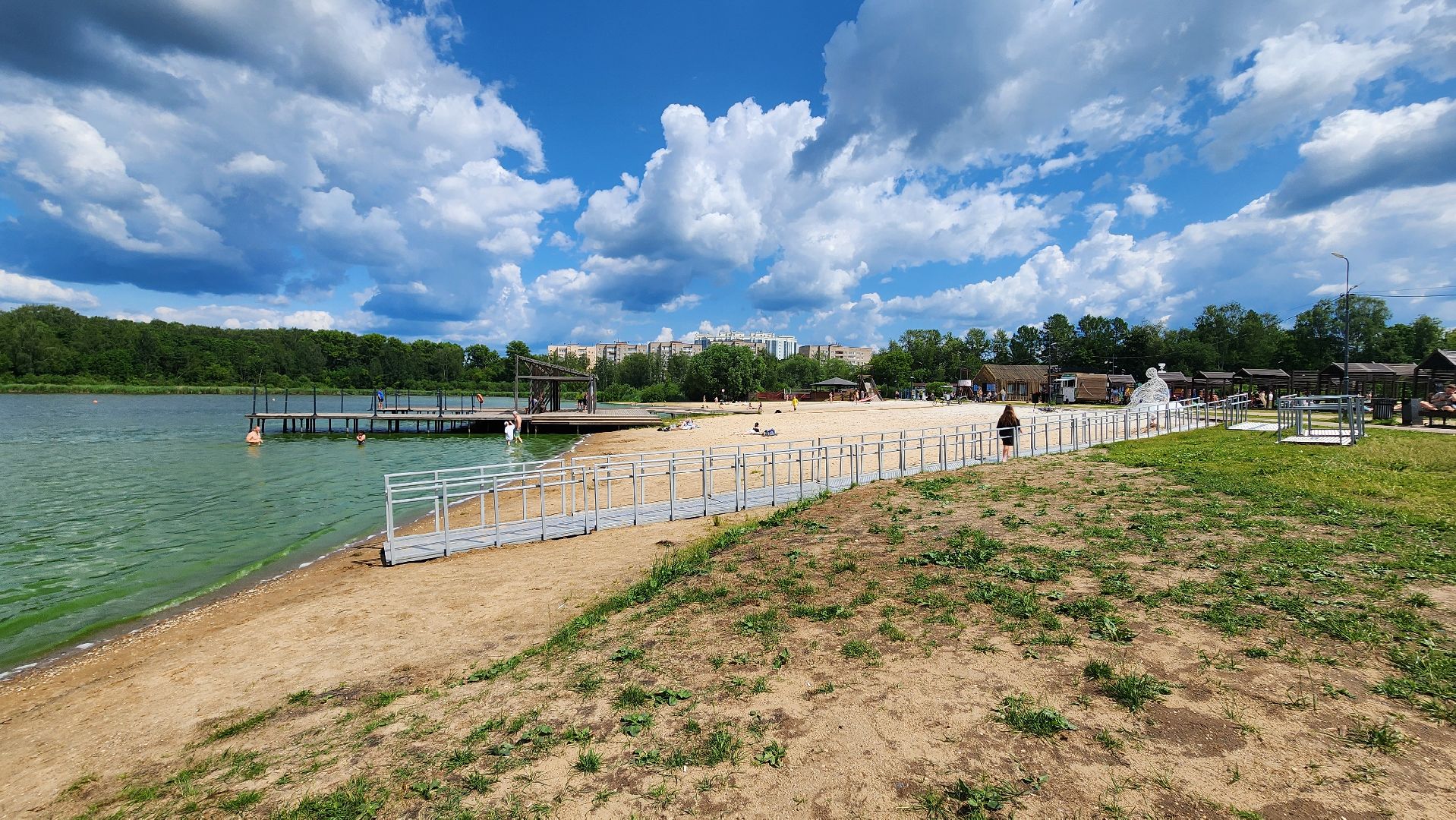 солнечногорск, доступная среда, озеро сенеж, летний сезон,